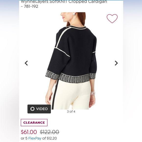 MarlaWynne WynneLayers SoftKNIT Cropped Cardigan - Picture 8 of 10